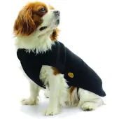 Fashion Dog Fleece-Hundemantel - Schwarz 33 cm 1 St