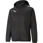 Puma Herren Teamliga All Weather Jacket Sweater, Black-Black, XL EU