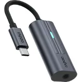 Rapoo UCA-1002, USB Typ-C, 3ˌ5 mm, Männlich, Schwarz, 43 mm, 20 mm