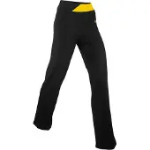 Bonprix Sporthose aus Baumwoll-Stretch, Bootcut, Slim fit, Kontrastdetail am Bund
