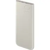 Samsung EB-P3400XUE, 10000 mAh, Lithium-Ion (Li-Ion), 25 W, Beige