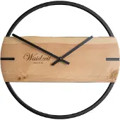 Christoffel Wanduhr "Novum", beige (zirbe), H:3cm, Wanduhren, Wanduhr