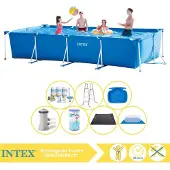 Intex Rechteckiger Frame Pool - 450x220x84 cm - 8-teilig S30276