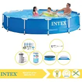 Intex Frame Pool Rund - 366x76 cm - 7-teilig S31600