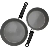 Fissler Ceratal Comfort Pfannen-Set / 2-teilig, Aluminium-Pfanne, Keramik-beschichtet (24+28 cm) Ceramic Bratpfanne antihaftend – Induktion