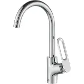 Loge Design Spültischtischarmatur stehend mit U-Auslauf Chrom