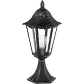 Eglo Sockellampe Navedo, schwarz/silber, Höhe 47 cm