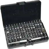 Neo Tools Schraubendreherbits mit Halter, 99er-Set