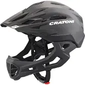 Cratoni C-Maniac Helm – Integralhelm mattschwarz größe S-M (52-56 cm) 112402B1
