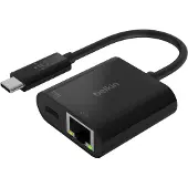 Belkin INC001BTBK, Kabelgebunden, USB 3.2 Gen 1 (3.1 Gen 1) Type-C, Ethernet, 1000 Mbit/s