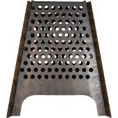 La Hacienda 58574, Brennholz, Bronze, Stahl, 520 mm, 530 mm, 590 mm