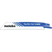 Metabo Säbelsägeblätter flexible fast metal 0,9 mm, BiM, 1,4mm / 18TPI - 5 Stück - 626566000
