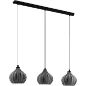 Eglo 3-flammige Hängelampe aus Glas Tamallat