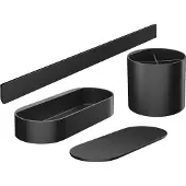 Hansgrohe WallStoris Badezimmerset, 27968670, Farbe: Mattschwarz