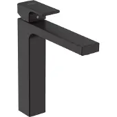 Hansgrohe Vernis Shape Einhebel-Waschtischarmatur 190, Ausladung 181mm, 71591670, Farbe: Mattschwarz