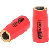Ks Tools 3/8" Stecknuss mit Schutzisolierung - 117.1023