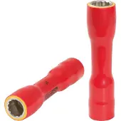 Ks Tools 3/8" Stecknuss mit Schutzisolierung XL 12 mm - 117.3855