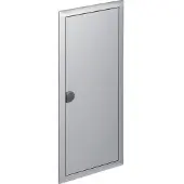 Hager VZ264N Blendrahmen, Volta, 4reih., Tür, Edelstahl