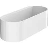 Hansgrohe WallStoris Ablagekorb tief, 27912700, Farbe: weiss matt