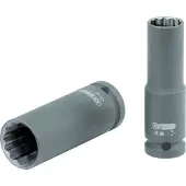 Ks Tools 1/2" 12-kant-Kraft-Stecknuss lang 15 mm - 515.0947