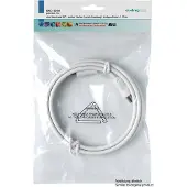 Axing BAK999-80 Anschlusskabel IEC, axialer Stecker, axiale Kupplung, hochgeschirmt, 10,00 m BAK99980 BAK 999-80
