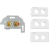 Kindermann 7456000410 2 x RCA Grau