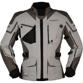 Modeka Panamericana 2 Motorrad Textiljacke, grau/braun, 5XL
