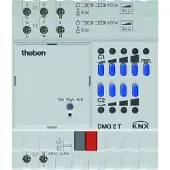 Theben 4930270 KNX Universal-Dimmaktor 2-fach, Grundgerät DMG 2 T KNX