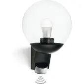 Steinel 005535 Sensor-Außenleuchte L 585 S, schwarz, 60 W, IP44 Mit Bewegungsmelder L 585 S schwarz 110026855