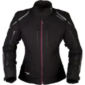 Modeka Takuya Damen Motorrad Textiljacke, schwarz, 44