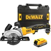 DeWalt Akku-Handkreissäge 18V in kompakter Bauform, 38 mm Schnitttiefe