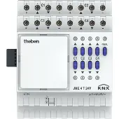 Theben 4930265 KNX Jalousieaktor 4-fach2 24V, Erweiterungsgerät JME 4 T 24V KNX