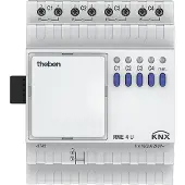 Theben 4930228 KNX Schaltaktor 4-fach, Erweiterungsgerät, C-Last RME 4 U KNX