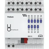 Theben 4940220 KNX Schaltaktor 8-fach, C-Last RM 8 S KNX