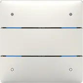 Theben 4800414 LUXORliving-Tastsensor mit 4 Tasten und 4 Status-LEDs, integrierter Temperatursensor LUXORliving iON4