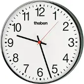 Theben 5009240 KNX Nebenuhr, einseitige Wanduhr, Durchm. 40 cm, arabische Zahlen OSIRIA 241 AR KNX