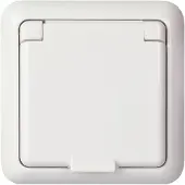 Schneider Electric UP-Steckdose IP44 reinweiß 225044