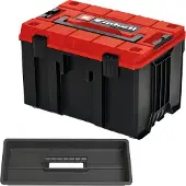 Einhell Systemkoffer E-Case M schwarz/rot
