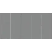 vidaXL Pool-Bodentuch Hellgrau 550x280 cm Polyester Geotextil