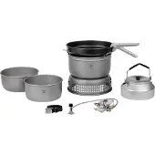 Trangia - 25-4 Sturmkocher mit Primus Gasbrenner - Gaskocher grau