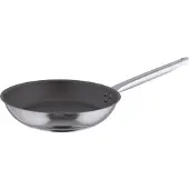 HorecaTraders Ergos Bratpfanne Edelstahl beschichtet, Sandwichboden, ø: 200 mm