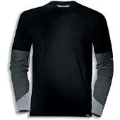 Uvex cut quatroflex T-Shirt schwarz schnittfest - L