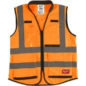 Milwaukee Premium Warnschutzweste, Gr. S-M orange