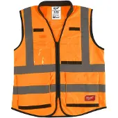 Milwaukee sikkerhedsvest premium hi-vis orange str L/XL