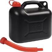 Now Transportkraftstoffkanist er Inhalt 10 l schwarz HD-PE L330xB165xH320 mm