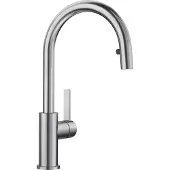 BLANCO Mixer mit edelstahlbrause 523121