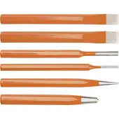 Neo Tools Satz von Stempeln, Meißeln und Körnern, 6-teilig.