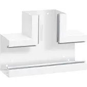 Hager BRS10013089016 T-Stück aus Grundprofil zu BRS 100x130mm Oberteil 80mm Stahlblech verkehrsweiß