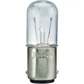 Schneider Electric DL1BLG Glühlampe, transparent f. Befehls. u. Meldegeräte, BA 15d, 120V 10 W - 10 Stück