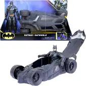 Batman DC Comics Batman Batmobile mit Verdeck zum Öffnen, Rennauto, Batman, 3 Jahr(e), Schwarz